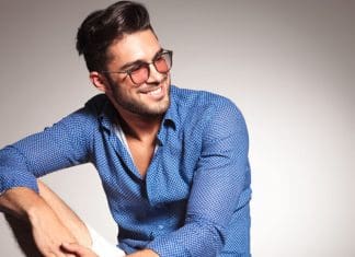 Come piastrare i capelli uomo